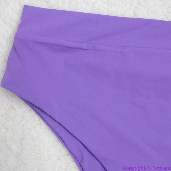 NEW Toast Swim Signature High Waist Bottom in Amethyst, XL - Picture 8 of 11